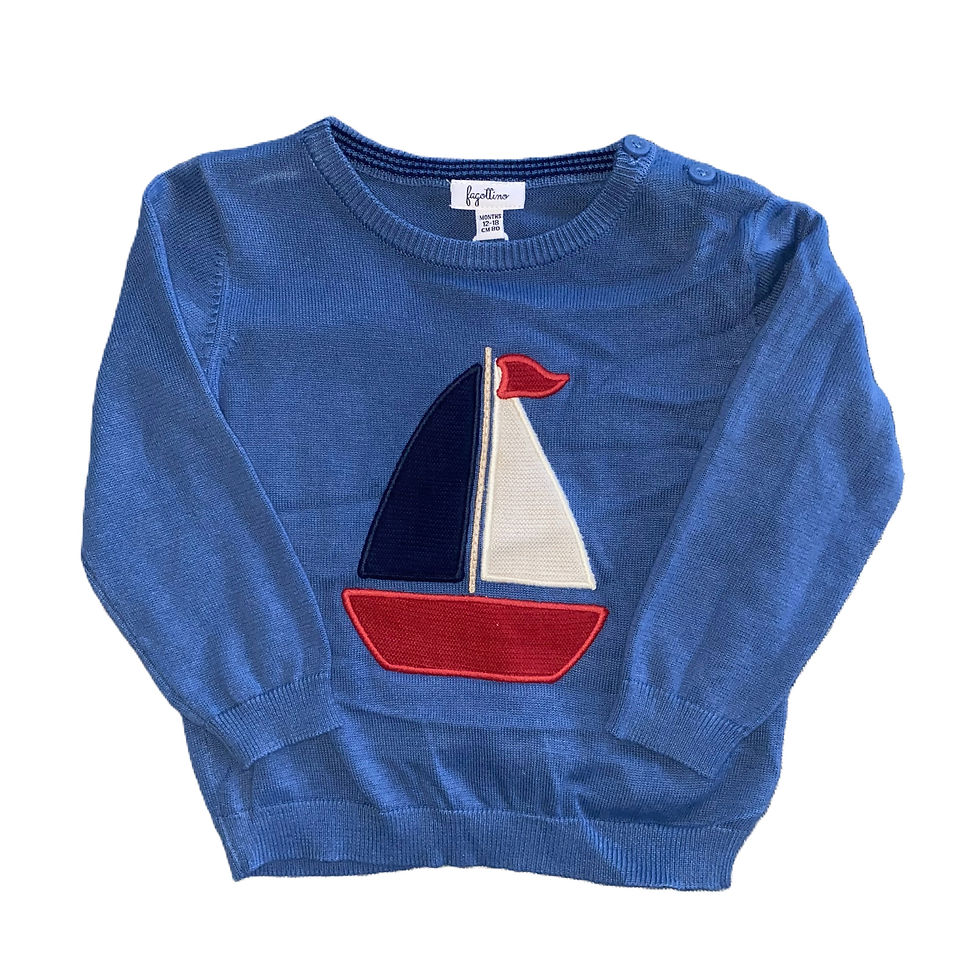 Fagottino Sail Boat boys’ sweater