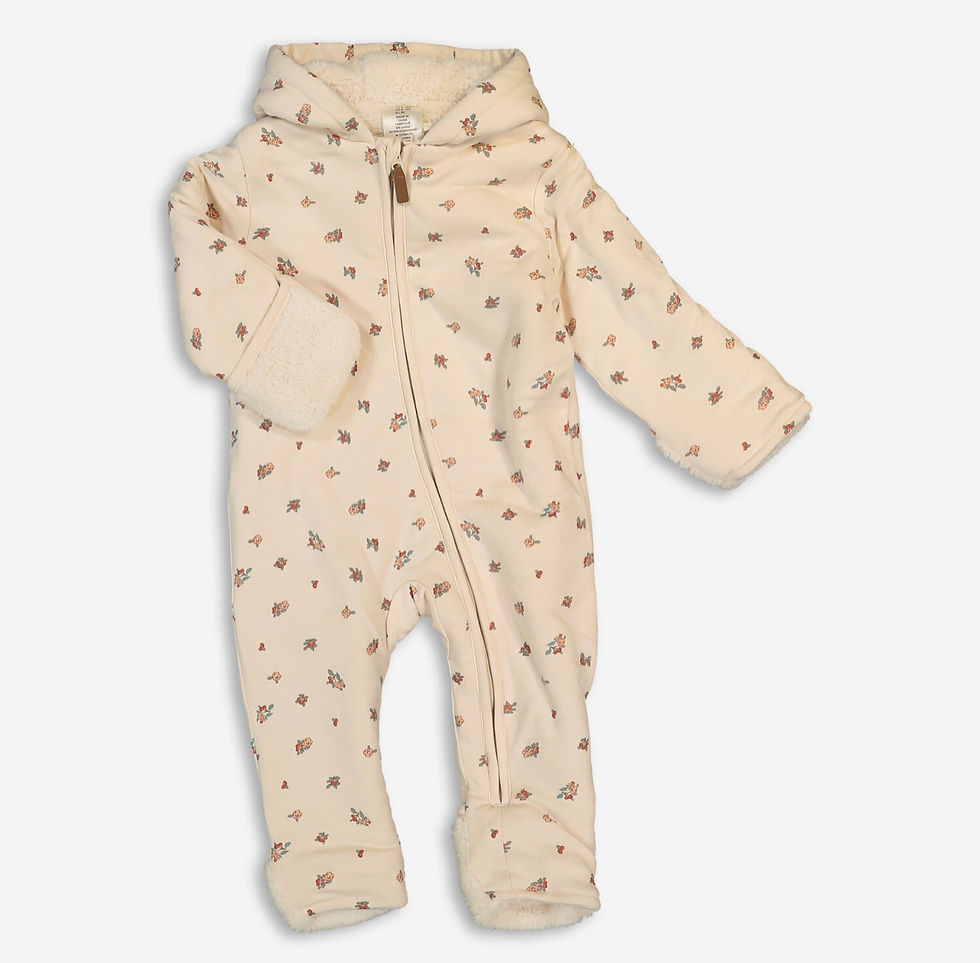  ‘FIRST WISH’ FLORAL PRAMSUIT