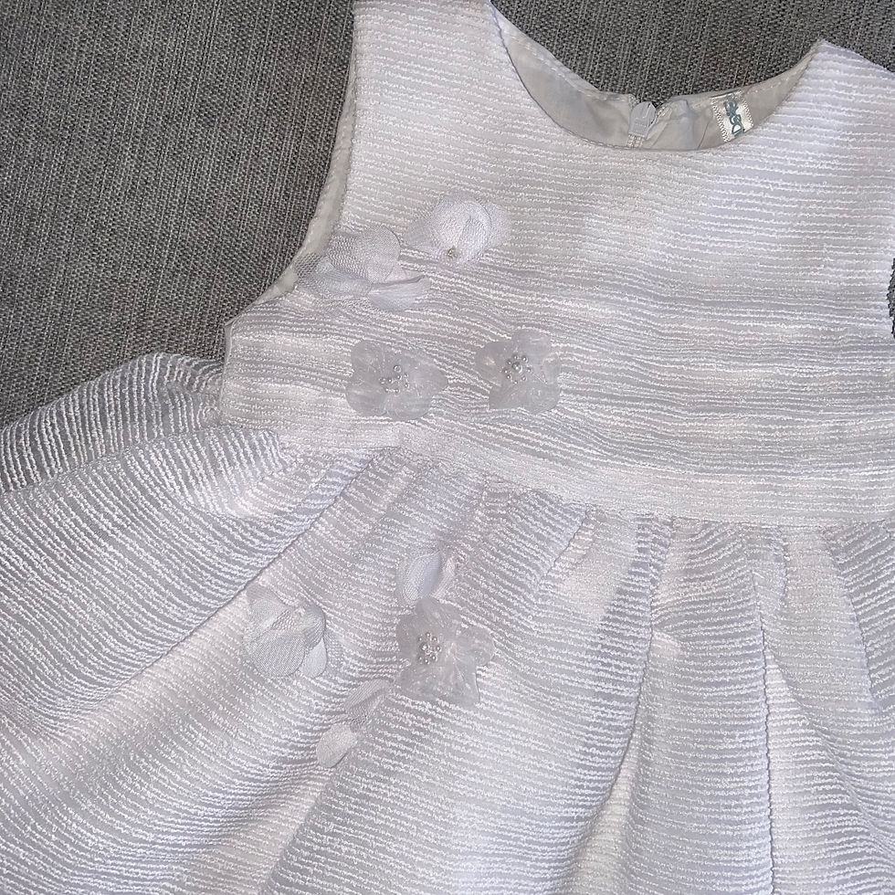 Thumbnail: Idexe pearl white dress