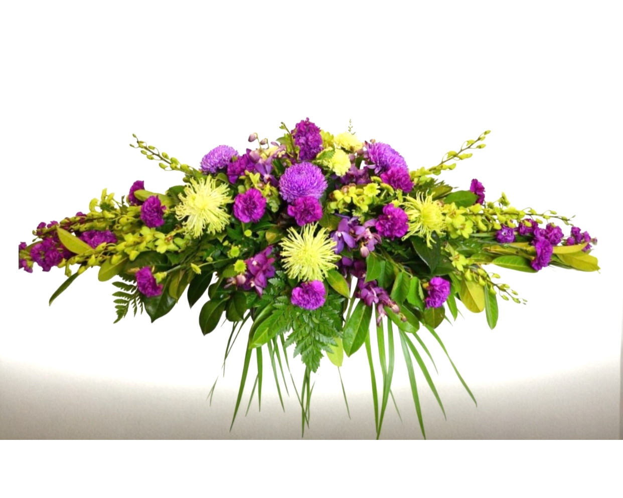 Number 21 Purple and Green