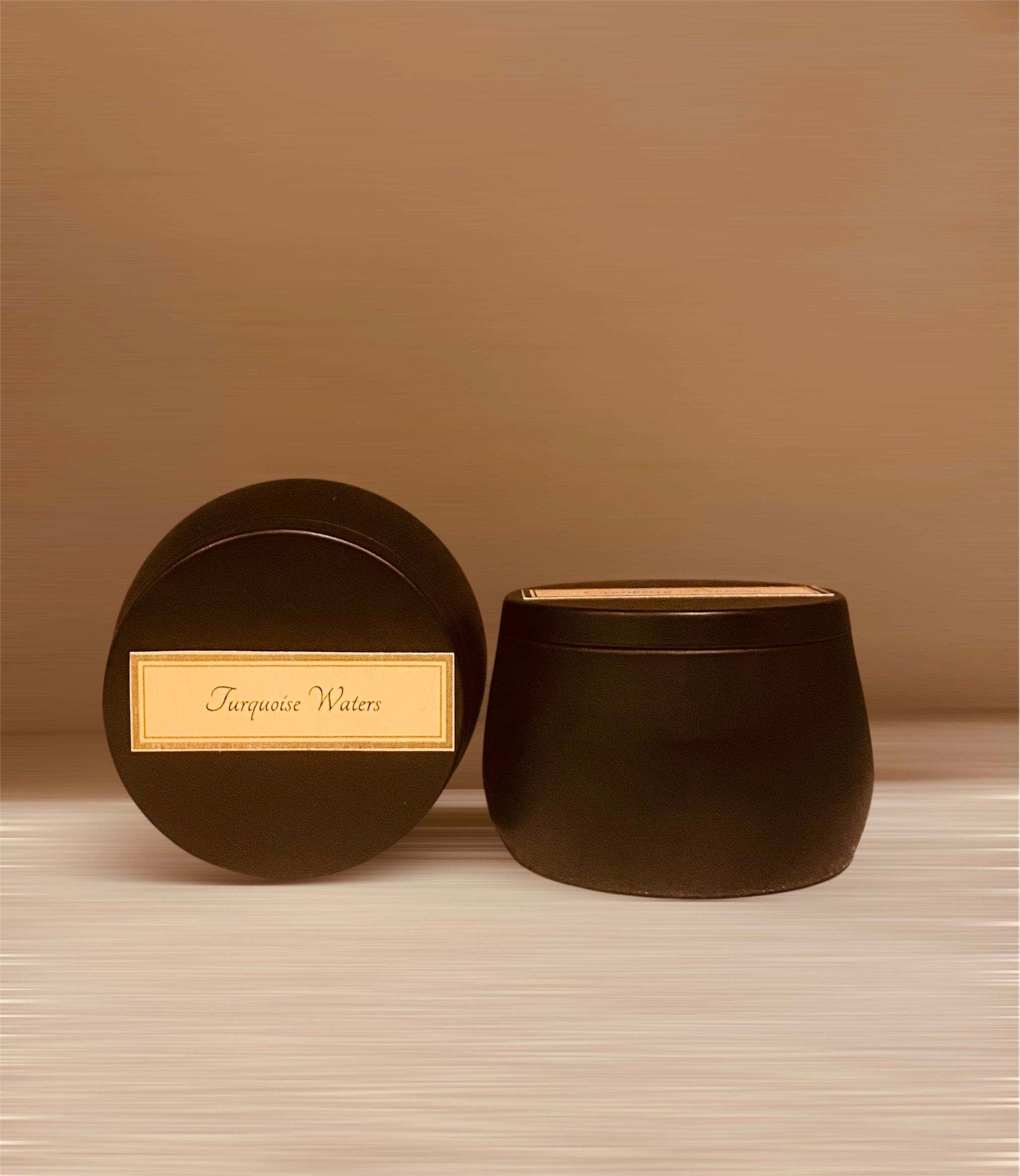 4 oz. Black Tin Jars