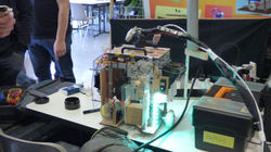 Notre robot tout pimpant