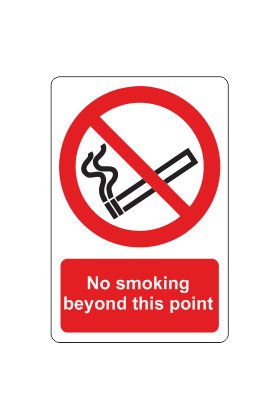 No Smoking Beyond This Point