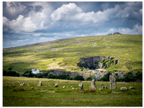 Merrivale stone row, Dartmoor