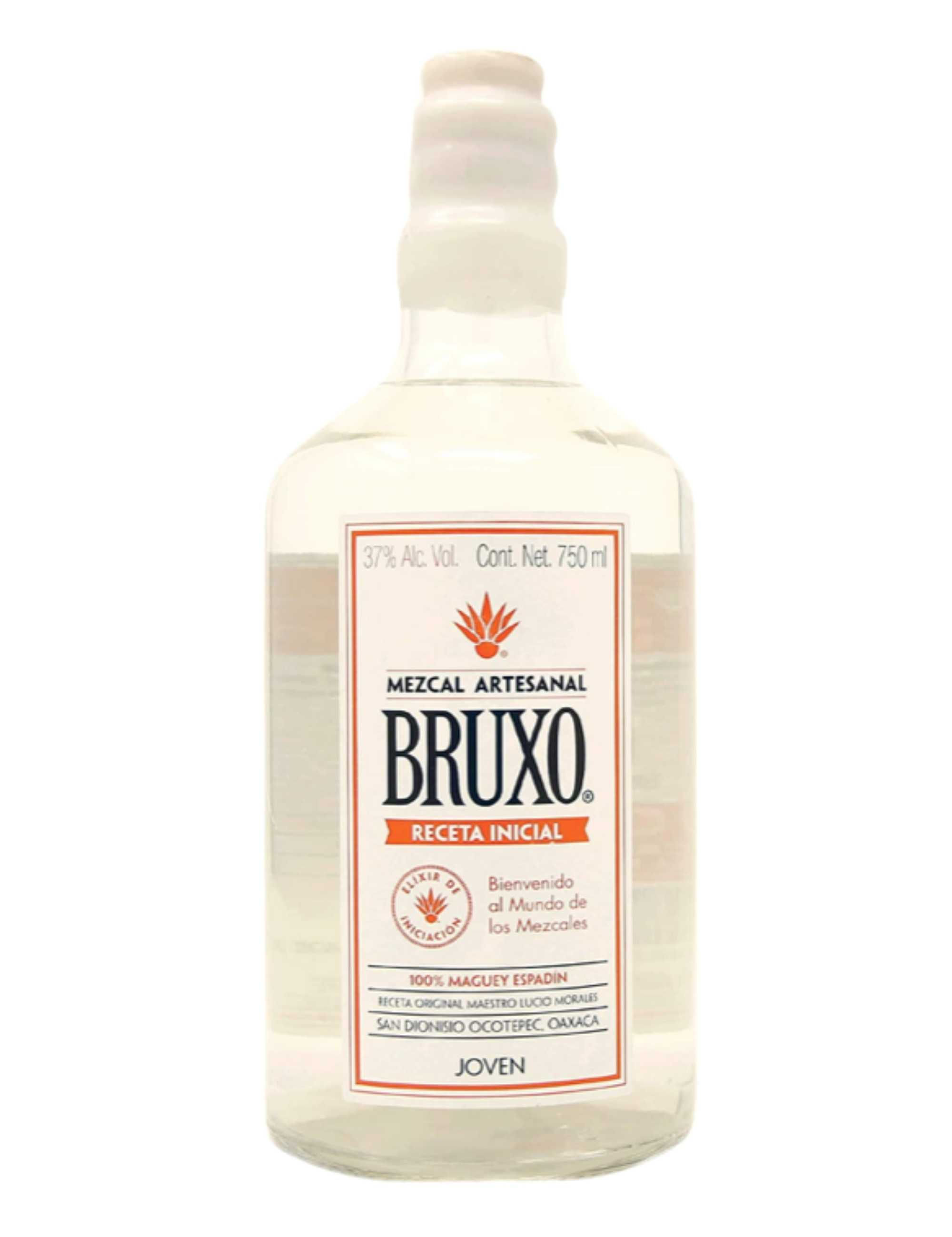 Mezcal Bruxo Receta Inicial 37% ALC, 750 ML