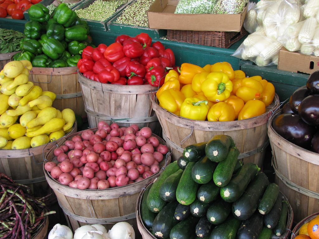 Barry Davis Produce Stand in Collegeville