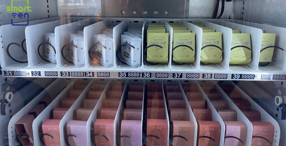 Macam-macam produk vending machine