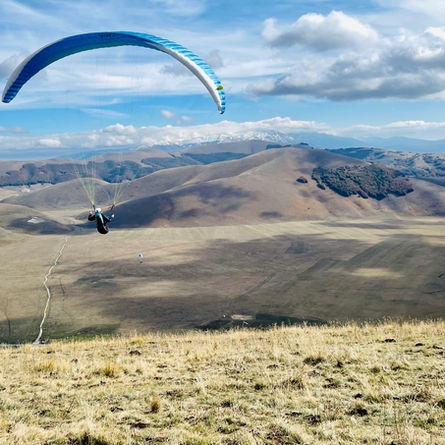 Castelluccio: Gleitschirm Mekka in Umbrien