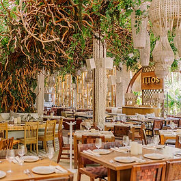 Ilios Greek restaurant in the Tulum Hotel Zone