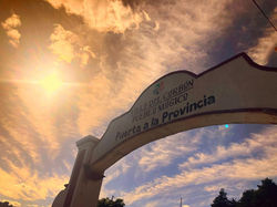 Entrada de Villa del Carbón