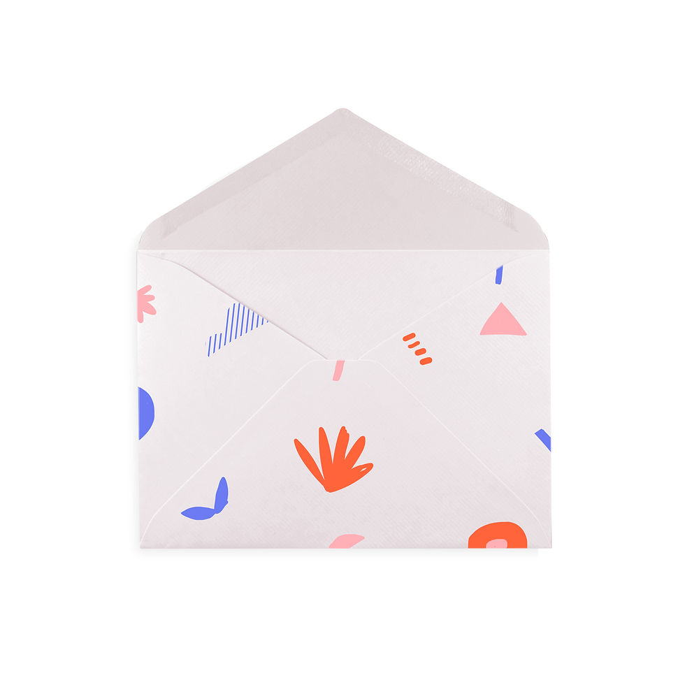 Envelope decorativo