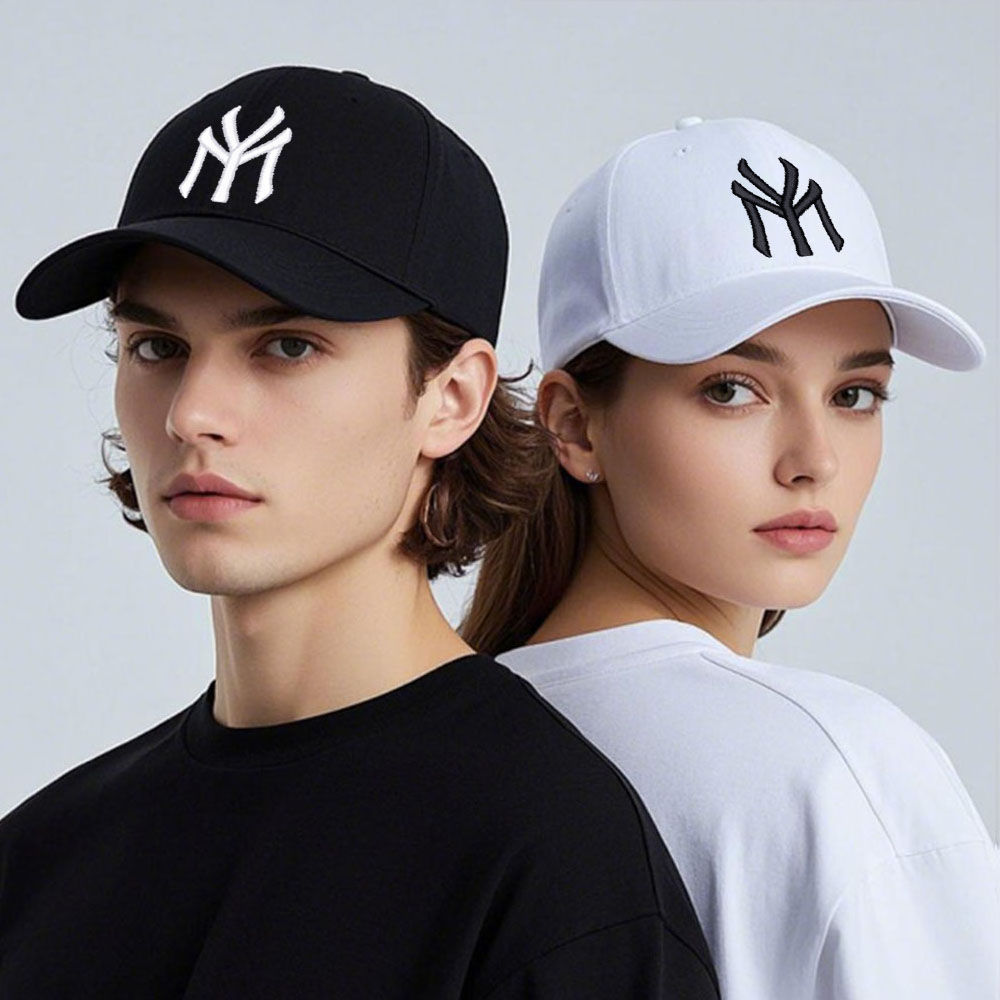 Boné de beisebol bordado com letras my, feminino, masculino, ajustável, macio,