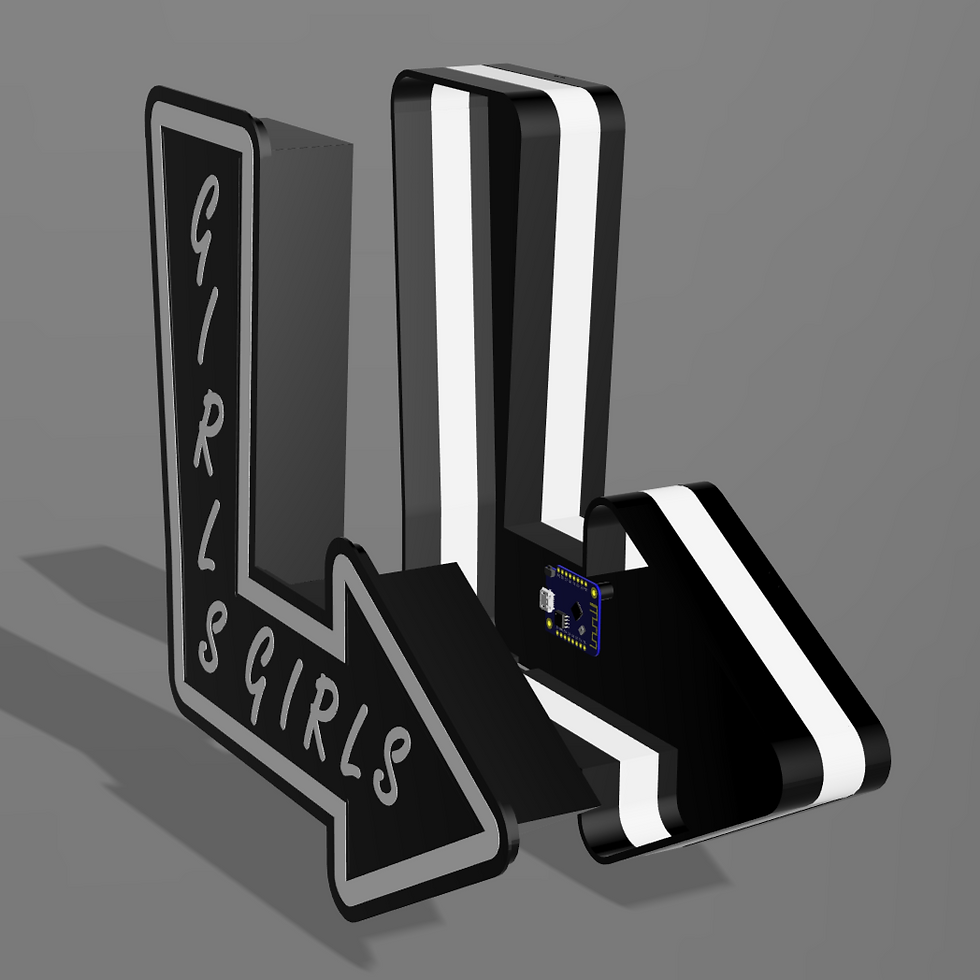 Thumbnail: GIRLS GIRLS Light Box - Files Only
