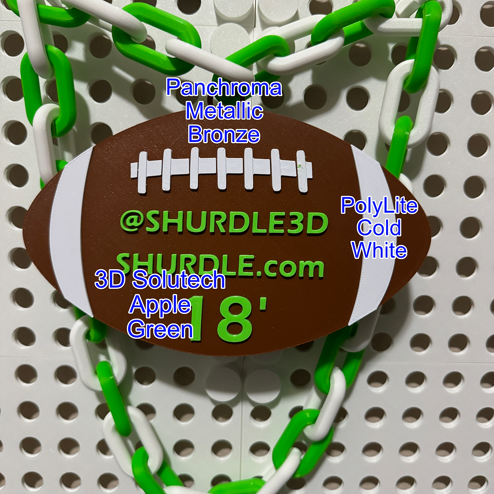 Thumbnail: Football Generic Necklace Badge - Files Only