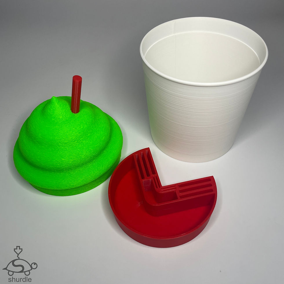 Thumbnail: Slushie Cup Desk Storage