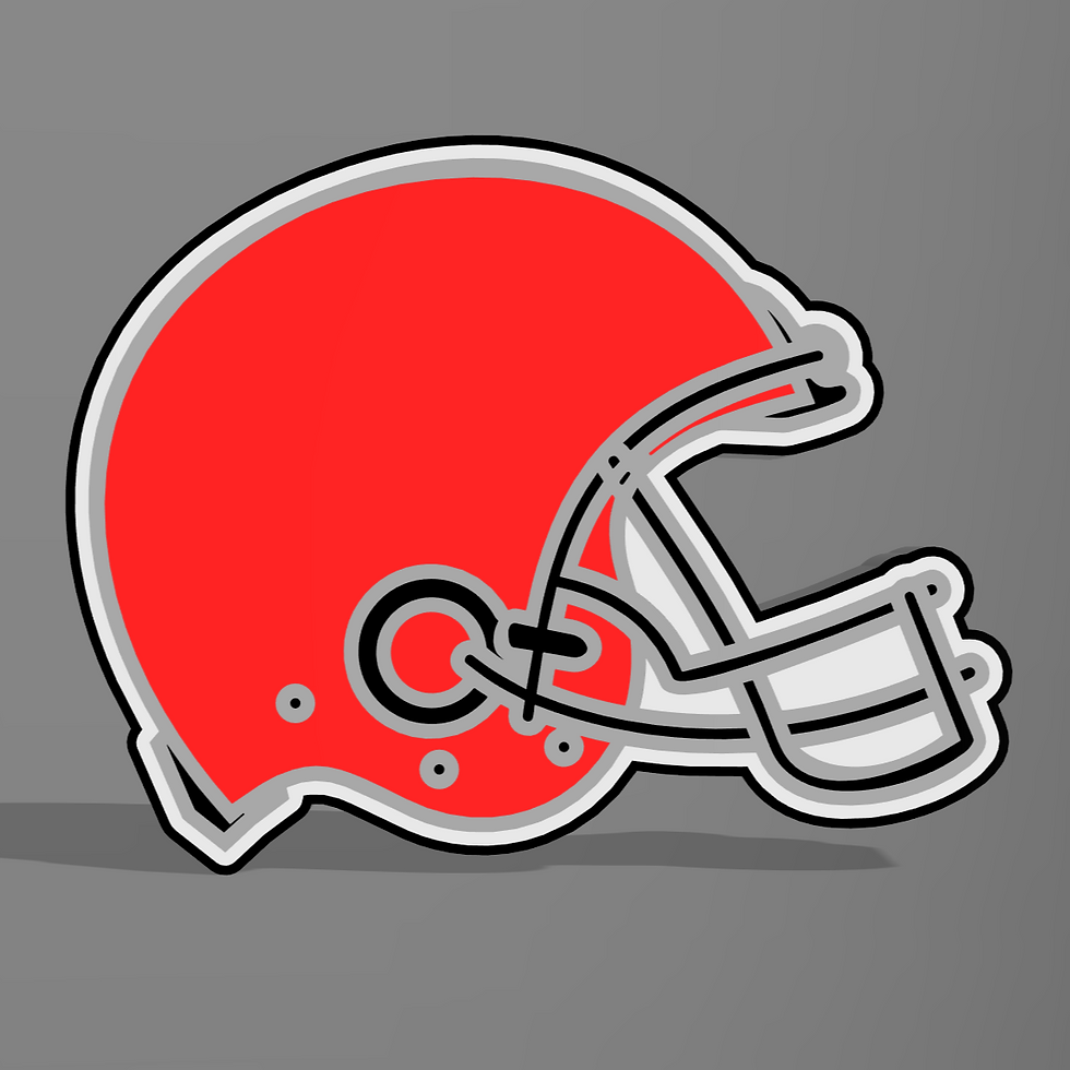 Thumbnail: Football Helmet Editable Text Light Box - Files Only