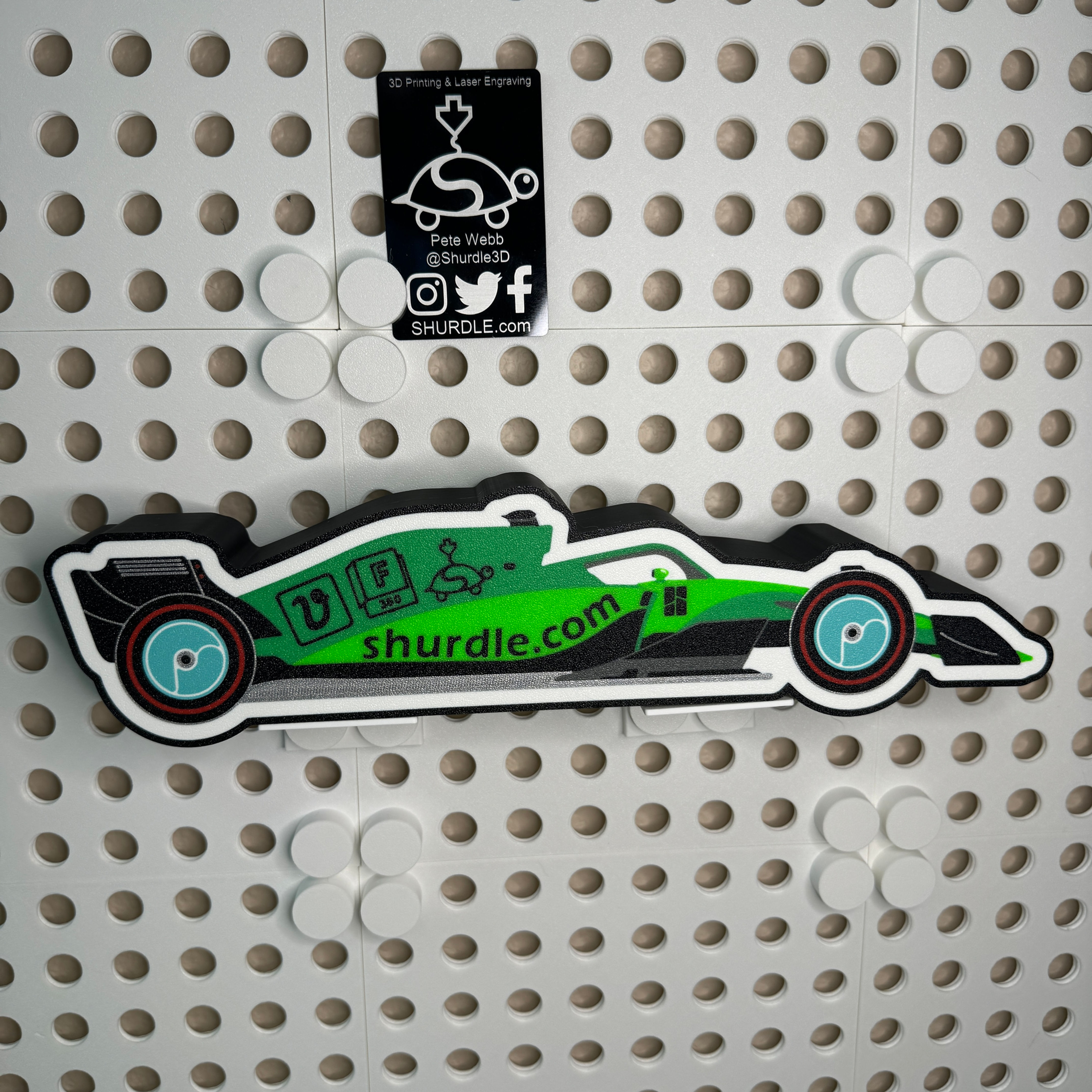 F1 Custom Car Light Box - Files Only