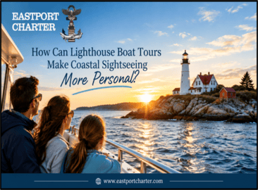 Lighthouse boat tour coastal sightseeing