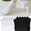 Thumbnail: 10 Pairs of Women's Moisture-Absorbing Short Socks – White, Black, and Fabric A