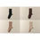 Thumbnail: 4 Pairs of Women's Seamless Ankle-High Socks with Elastic Top – Casual Slouchy 