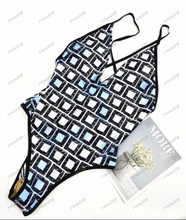 Womens Bikinis Set FENDI  Sexy Clear Strap Swimsuit Stars Shape Swimwear Ladies