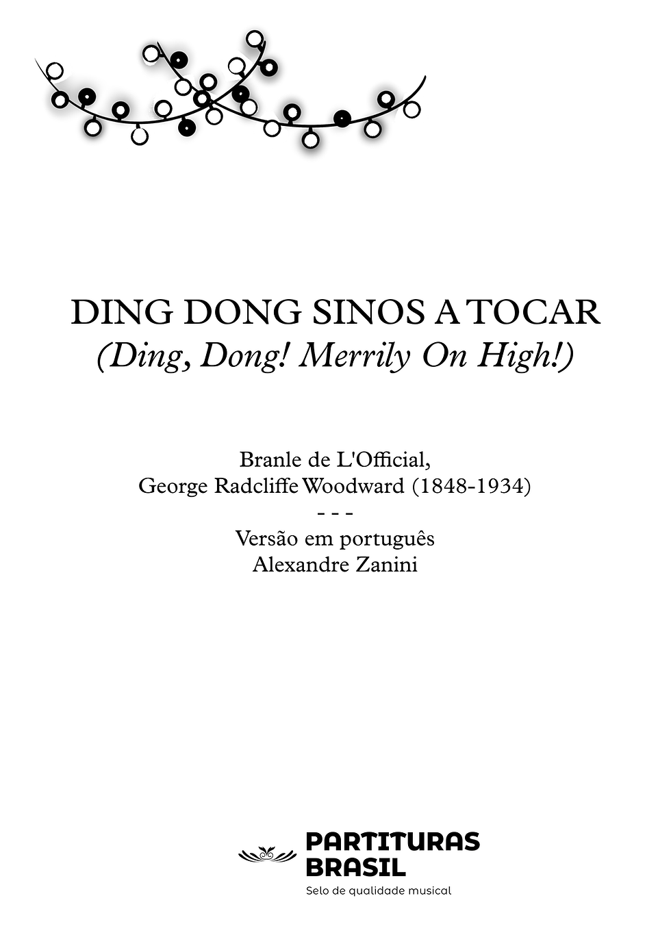 Ding Dong Sinos a Tocar Amostra pag 1