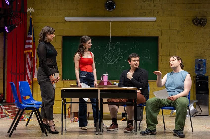 Lucy Horton as Logan, Jeff Hunsicker as Jaxton, Troy Gartner as Caden, Susan Betten as Alicia
