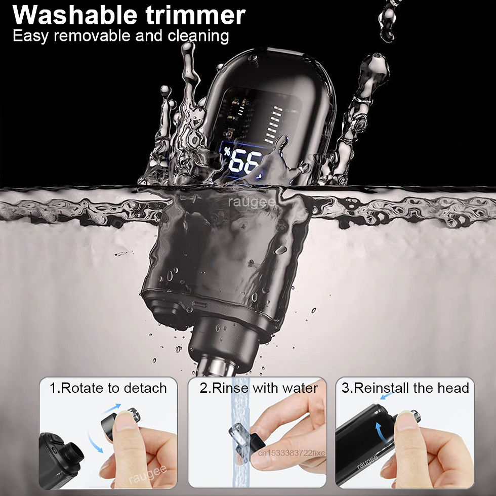 Miniatura: Nose Hair Trimmer Rechargeable Electric Nose Hair Remover Men Eyebrow Hair Shavi