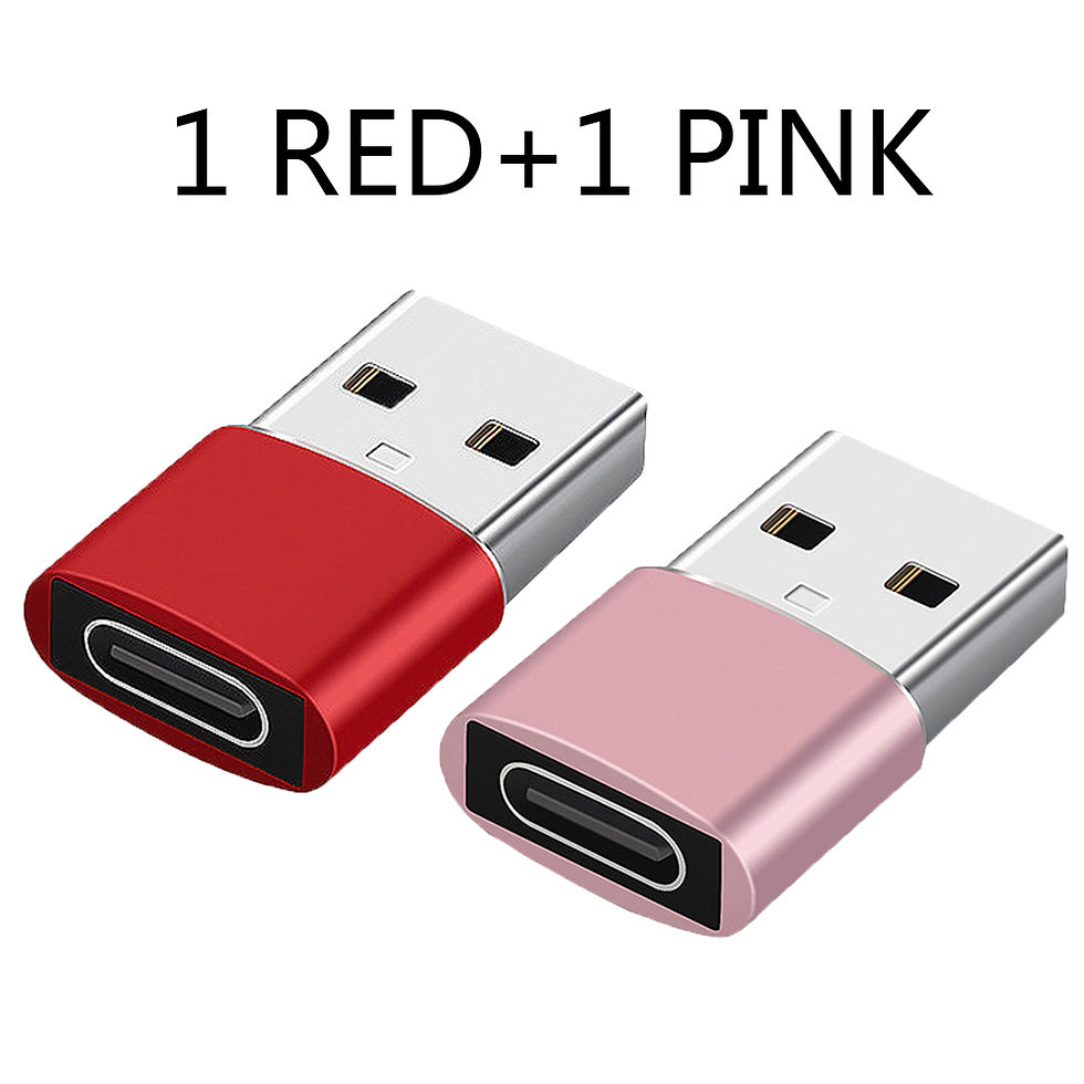 Miniatura: 2Pcs USB To Type C OTG Adapter USB USB-C Male To Micro USB Type-c Female Convert