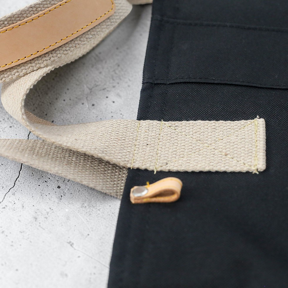 Thumbnail: The Olivia Bucket Bag | Water-Resistant Utility Bucket Bag With Genuine Cowhide