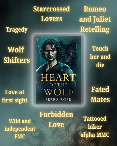 Romeo and Juliet retelling wolf shifters tropes fated mates