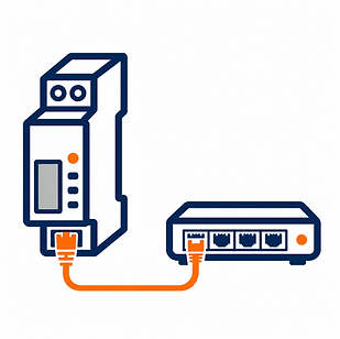 Télérelève Compteur électrique MODBUS TCP
