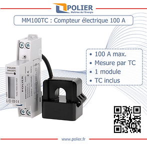 MM100TC Compteur électrique POLIER