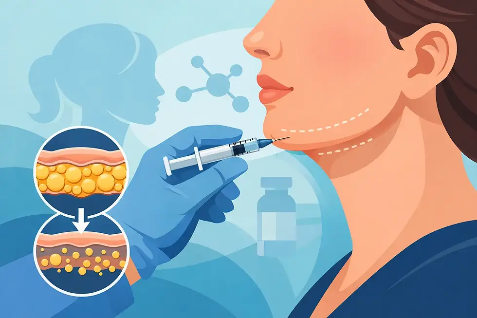 Injection That Dissolves Chin Fat Explained