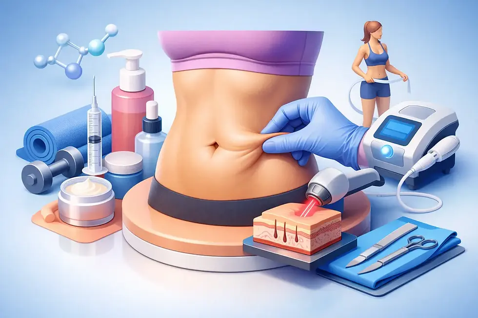 Best Treatments for Loose Stomach Skin Explained