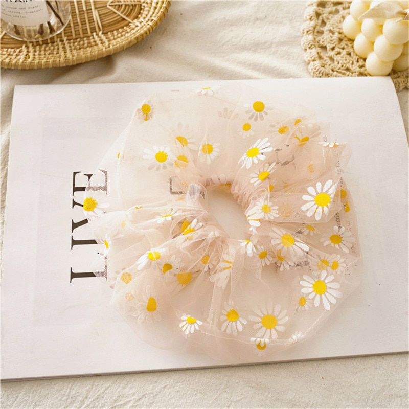 Miniatura: Summer Hair Scrunchies Hair Ties for Women Girls Sweet Hair Rope Fashion Hair Ac