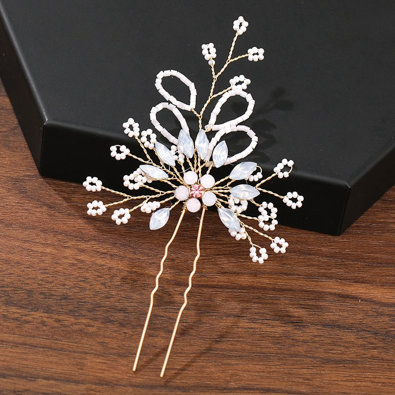 Miniatura: Hair Pins Hair Accessories for Women Wedding Accessories Hair Clips Jewelry Pear