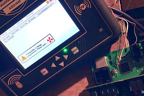 Picture of spare key programming procedure