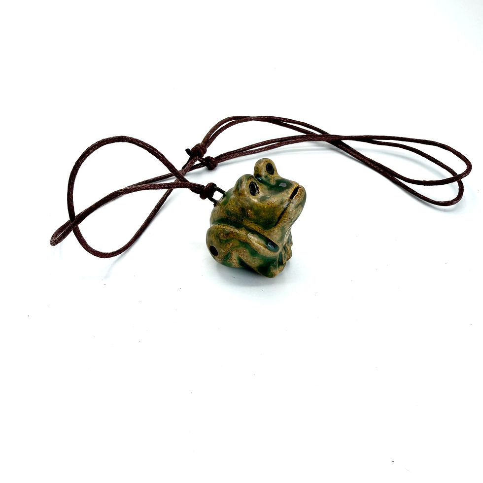 Thumbnail: Frog Whistle Pendant (cute)