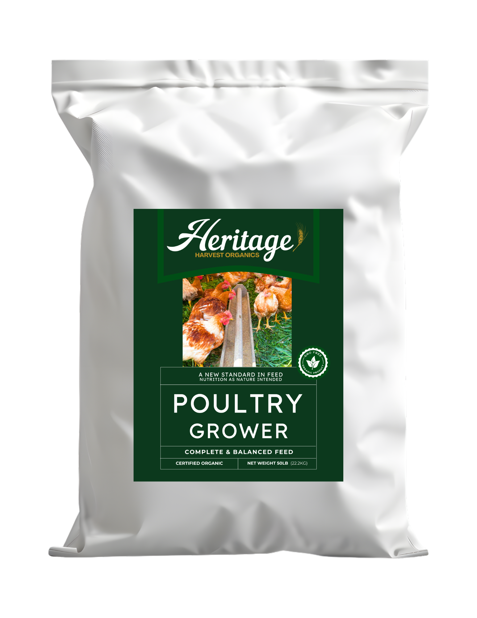Heritage Harvest Poultry Grower - 18%