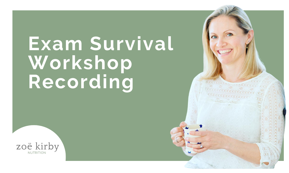 Exam Survival Workshop Recording