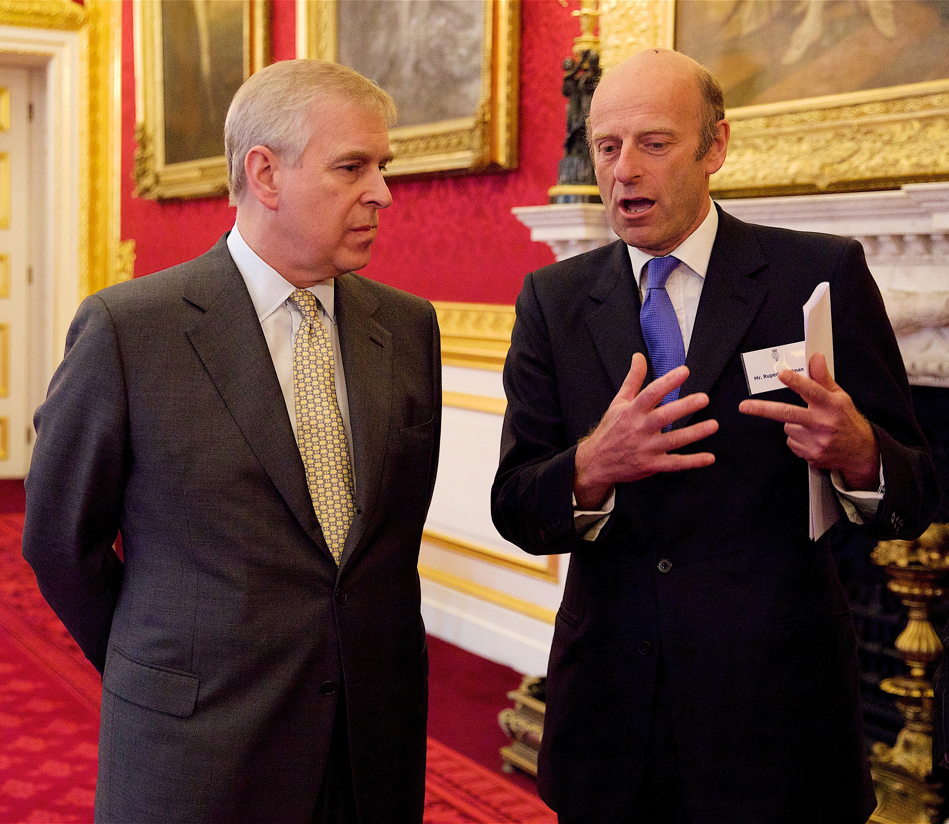 The Duke of York and Rupert Goodman