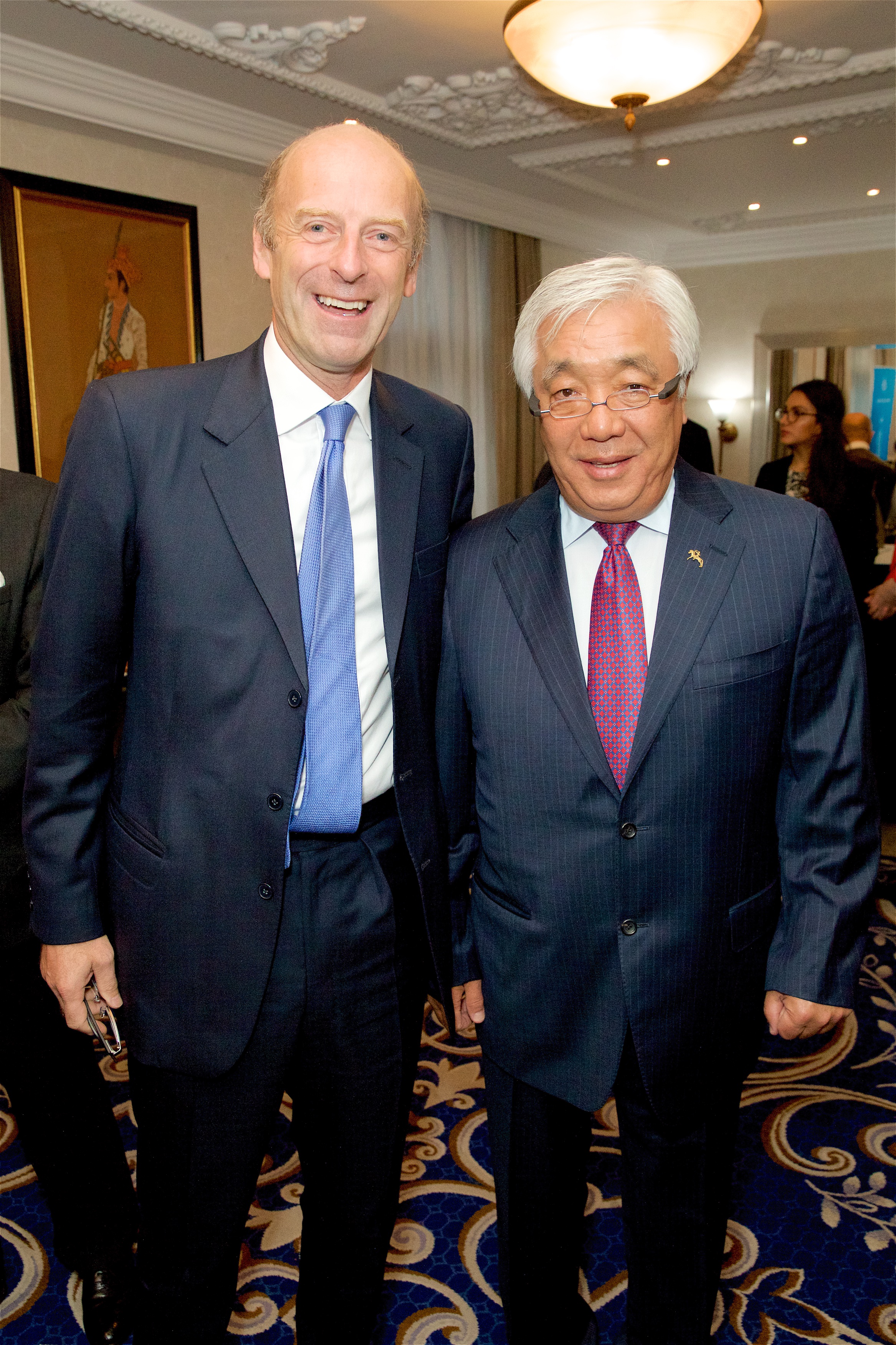 Rupert Goodman, HE Erlan Idrissov