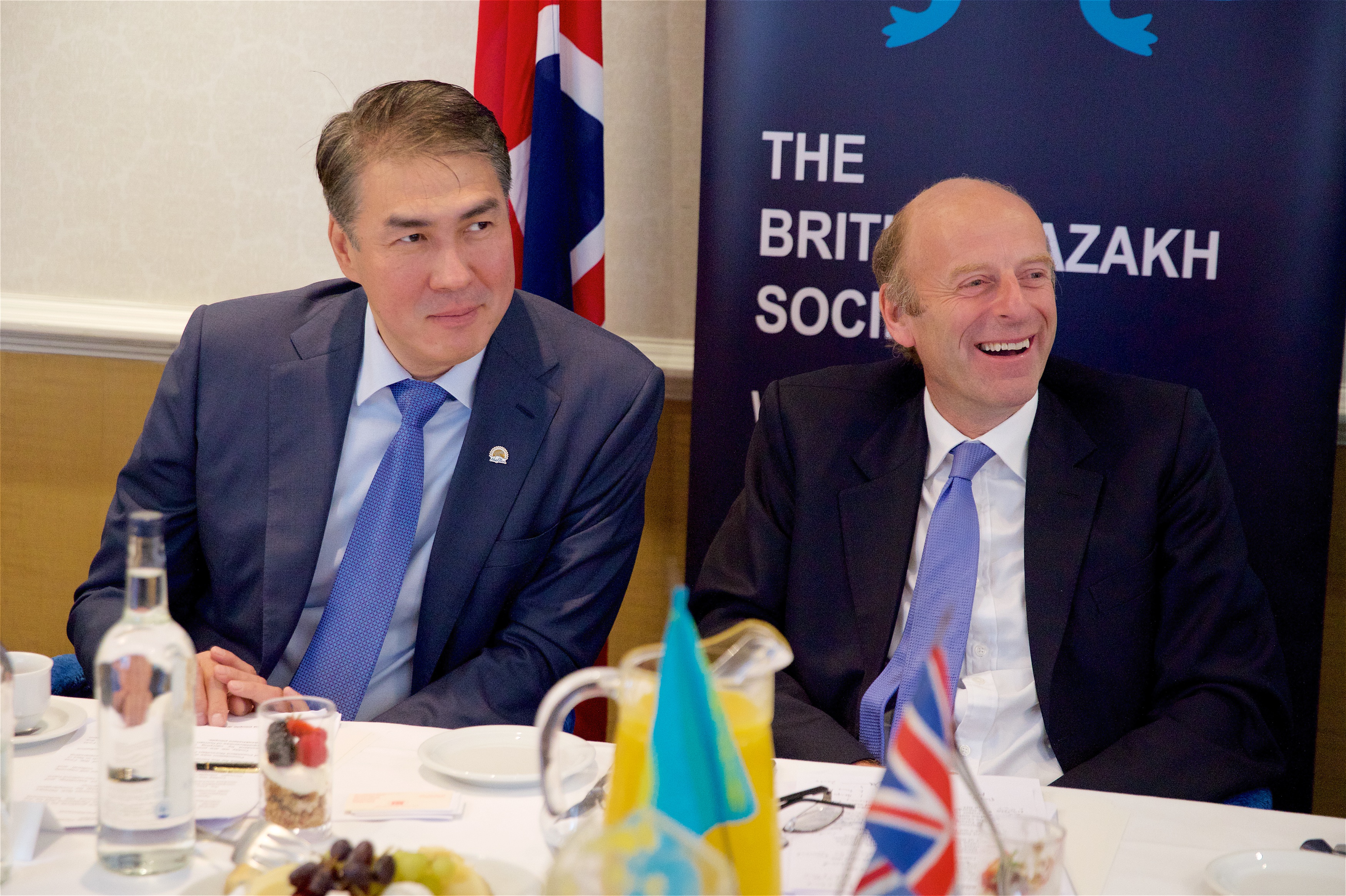 Asset Issekeshev and Rupert Goodman