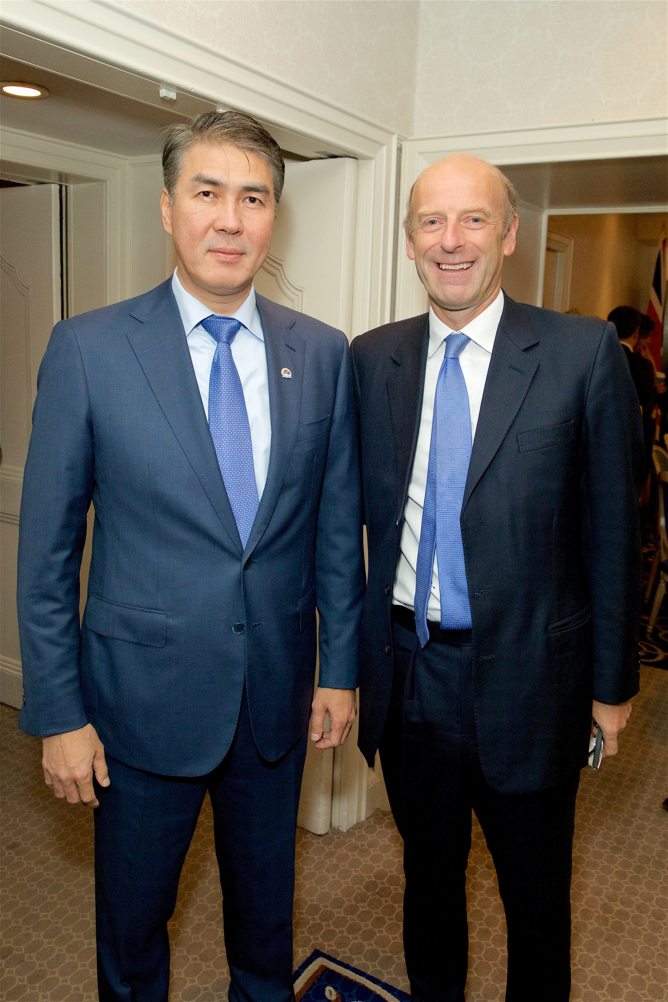 Asset Issekeshev, Rupert Goodman