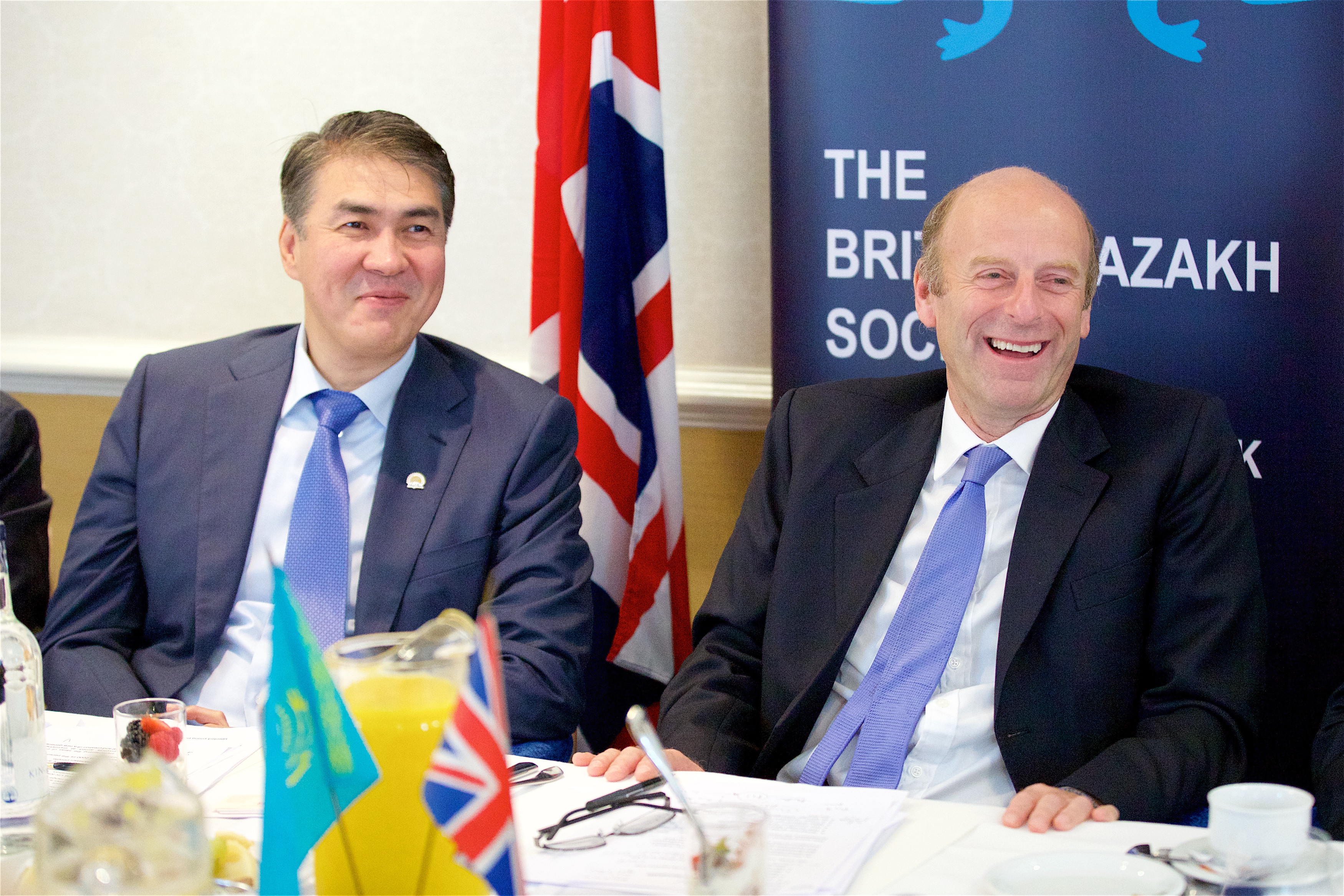 Asset Issekeshev and Rupert Goodman