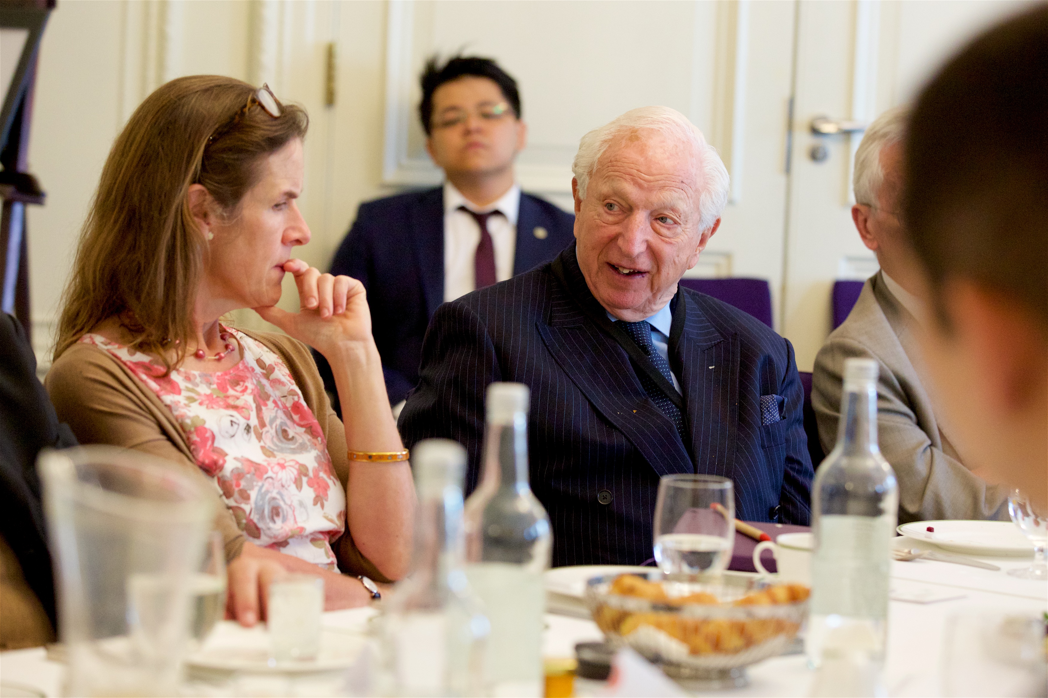 Judith Slater and Rt Hon Lord Woolf