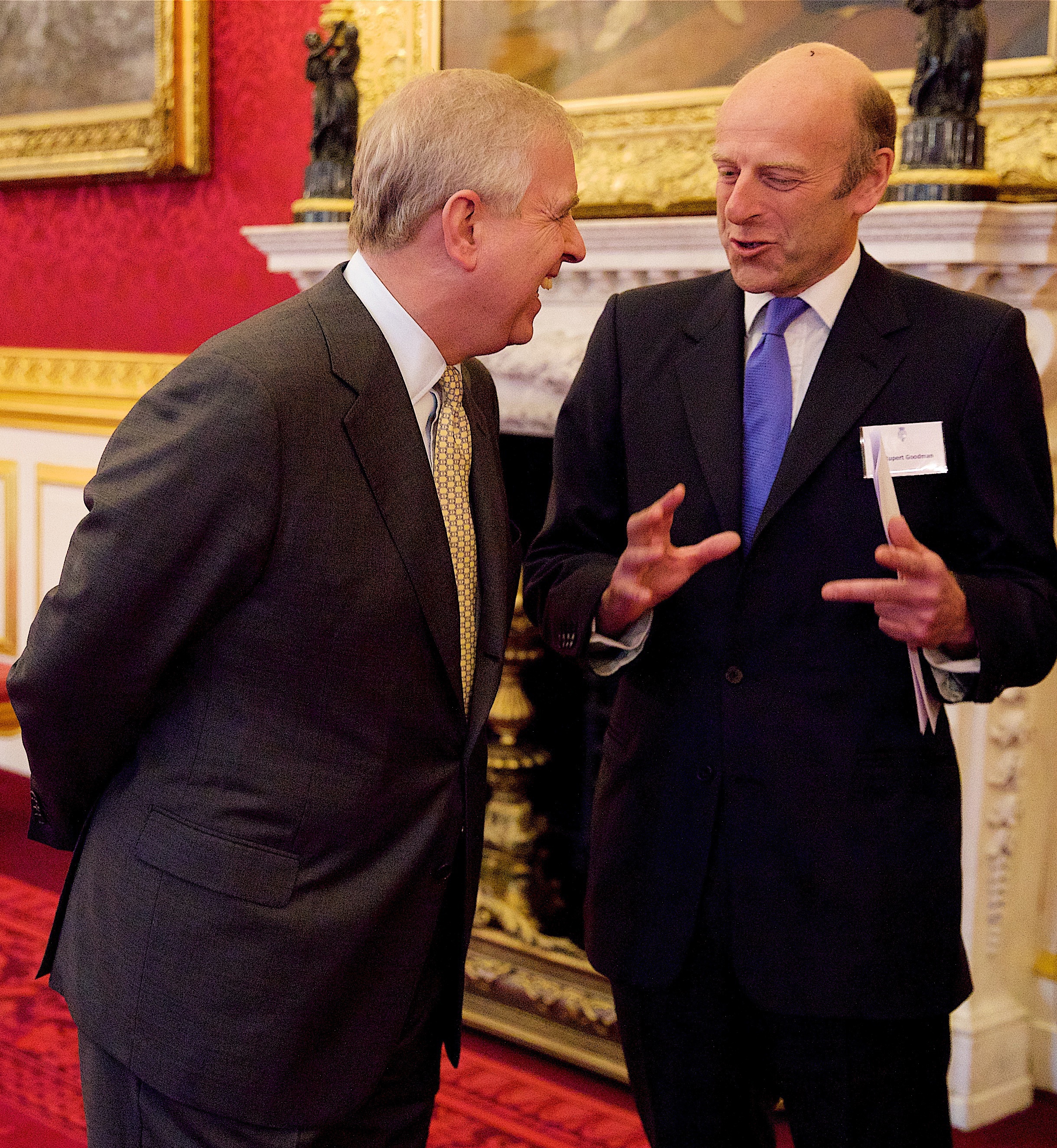 The Duke of York and Rupert Goodman