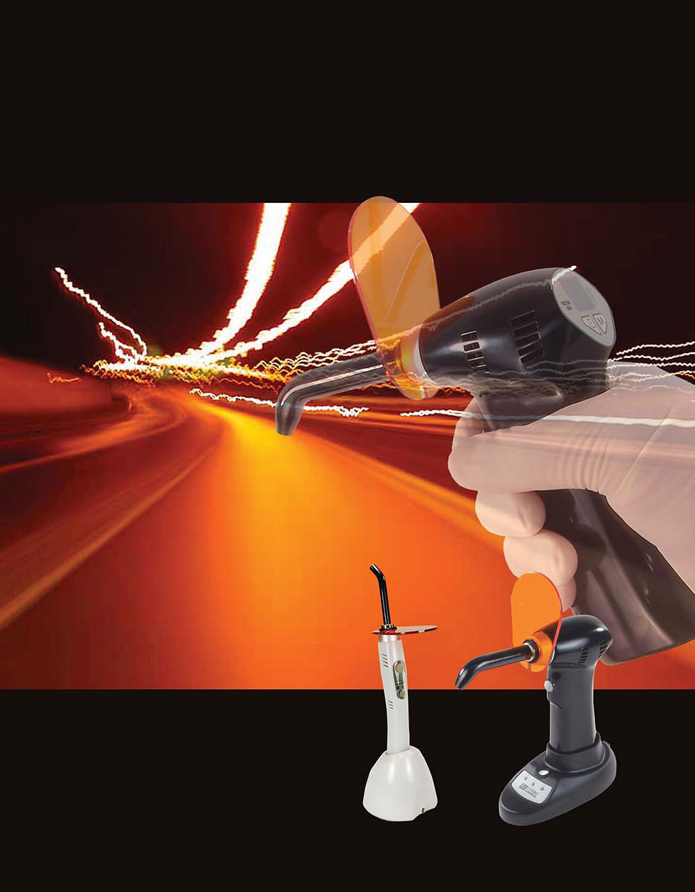 VECTOR LED Turbo Curing  Light Wand Pen Guide 3-second cure
