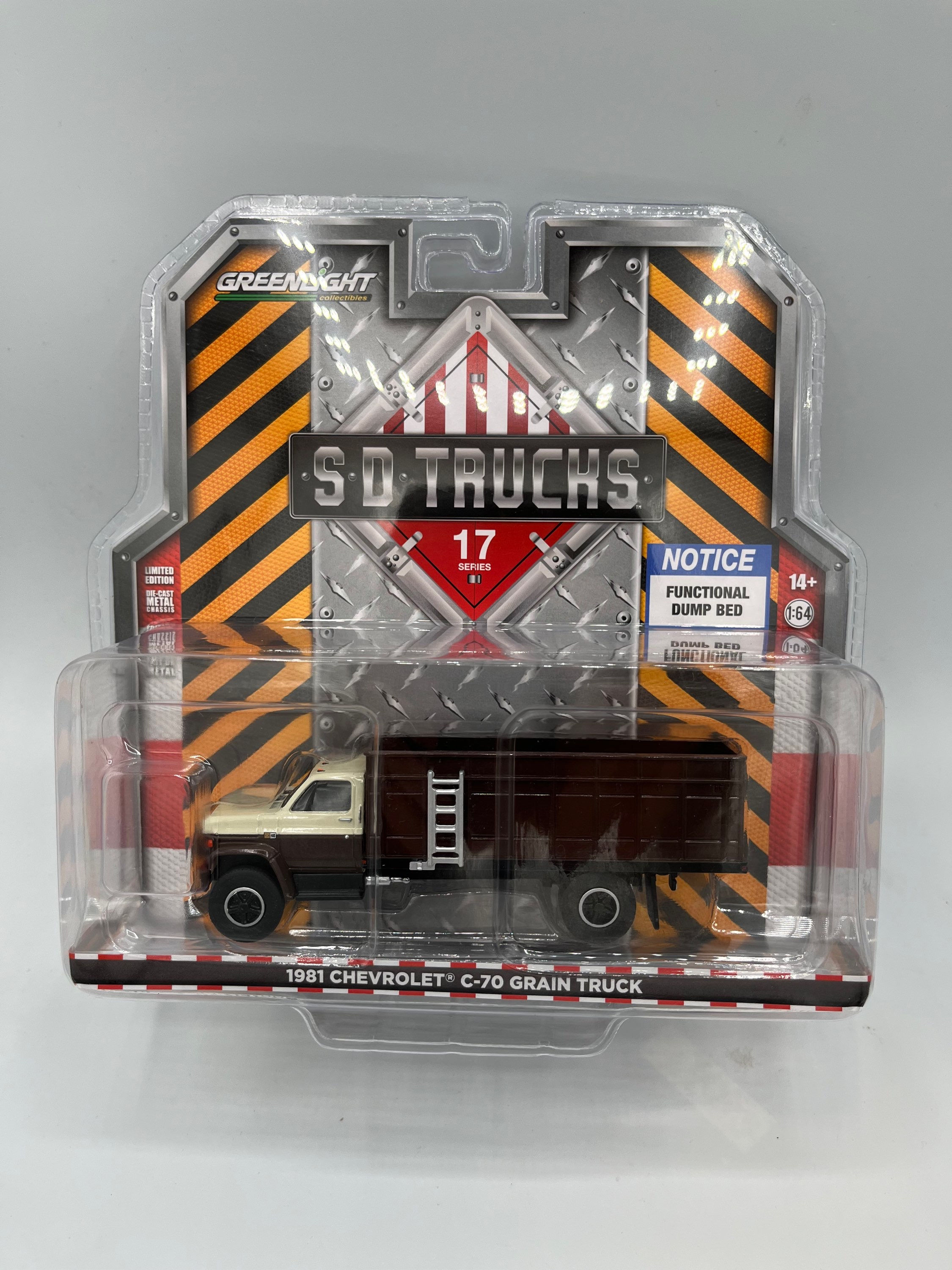 1981 Chevy Grain Truck Brown and Tan